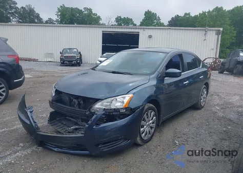 2014 Nissan Sentra S из США, поврежденный, VIN 3N1AB7AP3EY237178